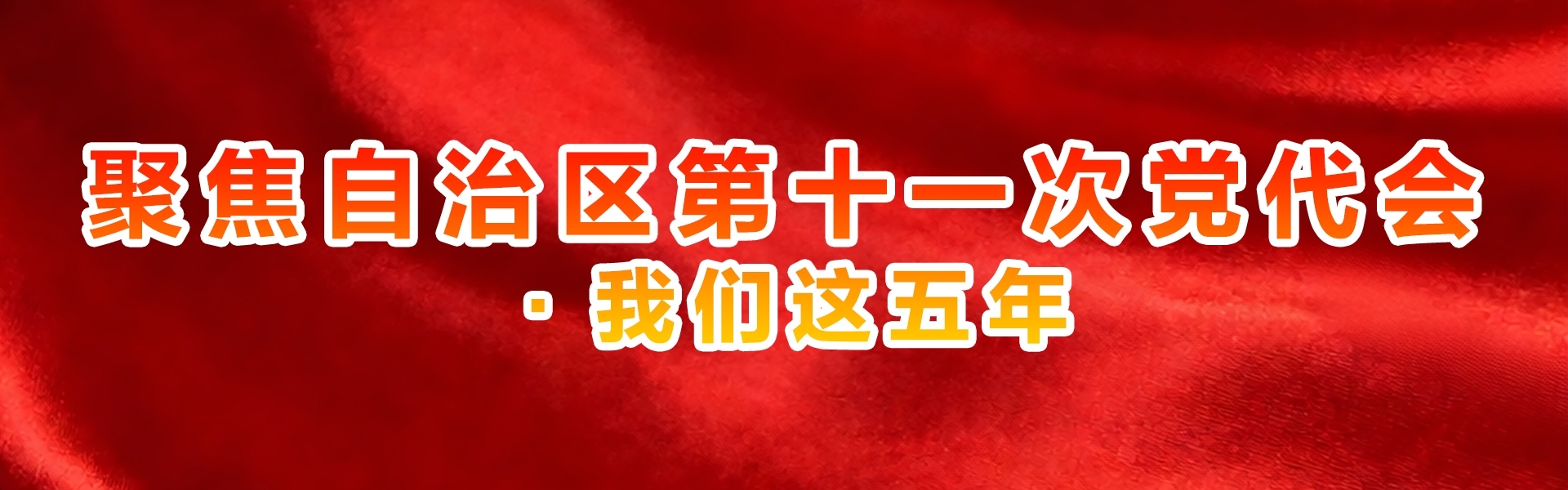  聚焦自治区第十一次党代会·我们这五年